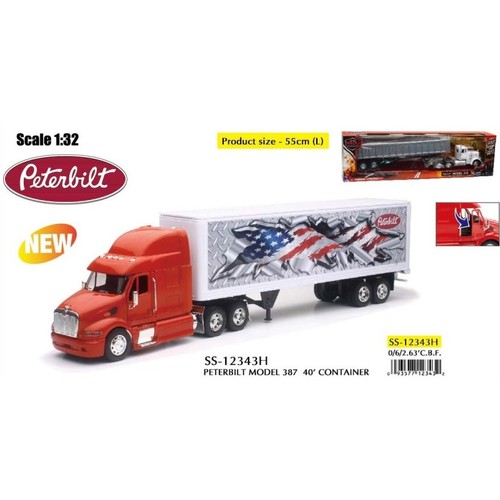 Peterbilt 387 patriotic truck - peterbilt,