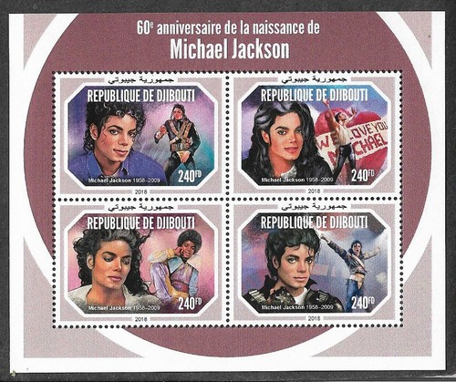Michael jackson special stamps - michael,