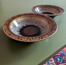 Vintage 70s Set of 2 Crown