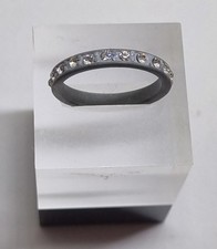 Pretty Diamante Ring Size S