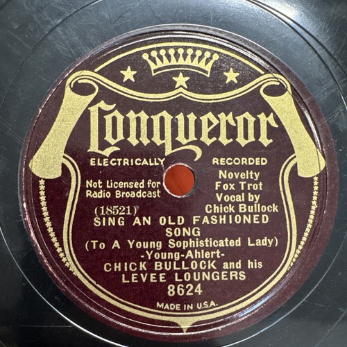 Chick bullock sing - sing, an