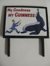 My Goodness, My Guinness (Seal) - Model Railway Billboard - N & OO Gauge