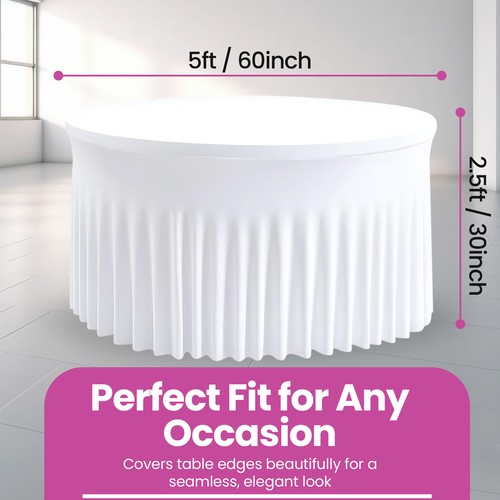 Large round tablecloth - large,