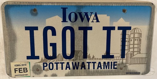 Vanity got license plate - vanity,