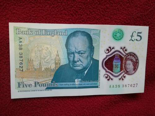 Aa38 note low - pound),