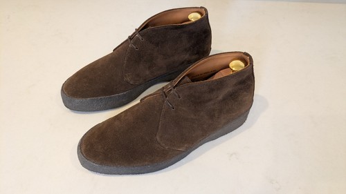 Sanders top chocolate suede - hi,