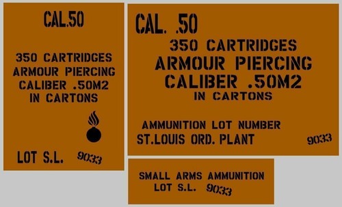 Cal armour piercing ammo - armour,