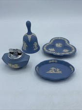 4 Wedgwood Blue Jasperware