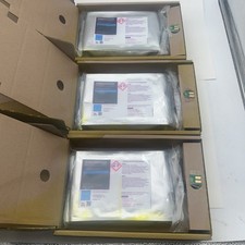 x3 Cyan Inkjet Ink 2 Litre Bag 100% Full With New Chip - 6 Litres Total