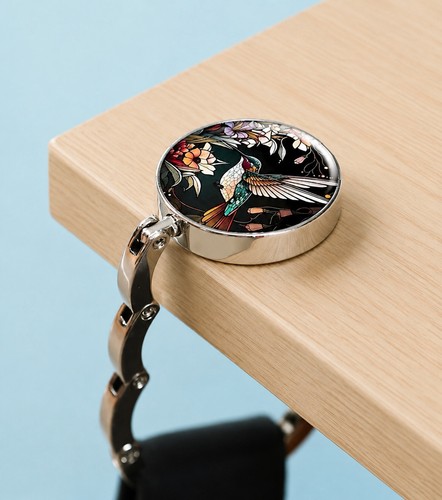 Hummingbird bag hook foldable - hummingbird,