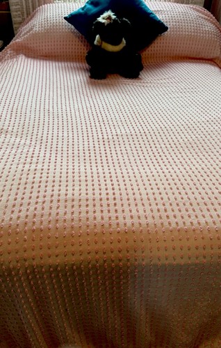 Chenille full size bedspread - full,