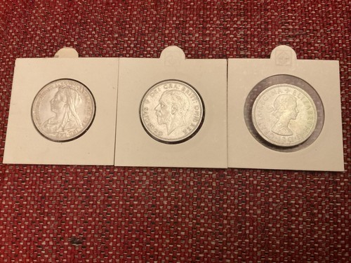 Collection silver florins - collection,