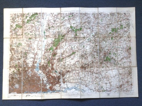 Vintage ordnance survey - vintage,