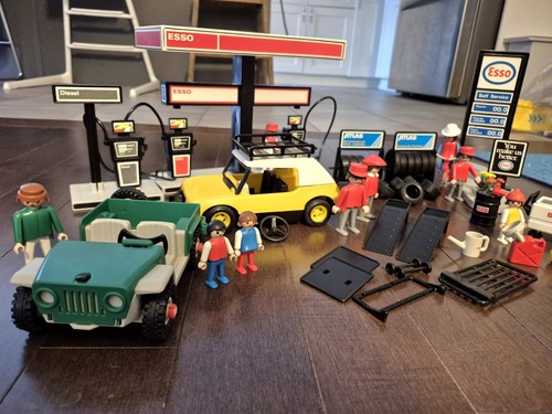 Vintage playmobil 3434 esso - vintage,