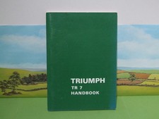 Triumph TR7  Owners Handbook