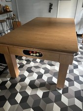 slate pool table dining table