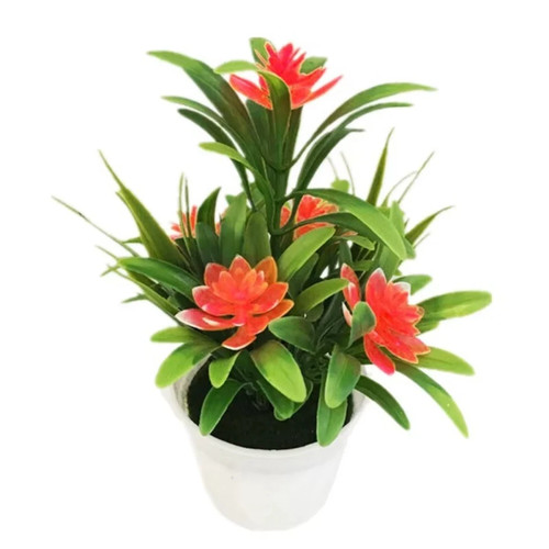 Artificial flowers potted fake - flowers,