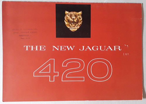 Jaguar 420 saloon brochure - 420,