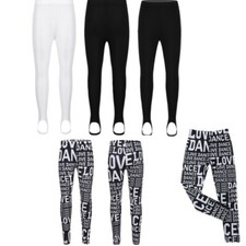 Boys Girls Stirrup Leggings