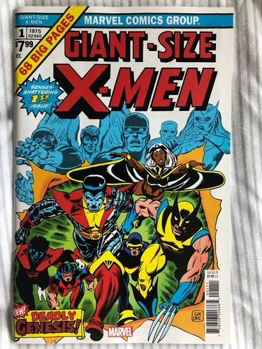 Giant size men facsimile - giant, x-men