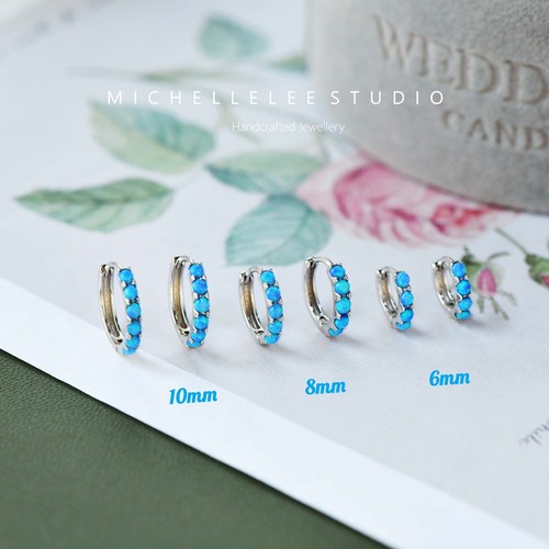 Multi colour opal sterling - multi,
