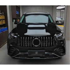 2019-2023 FOR MERCEDES GLE W167 C167 V167 GT STYLE FRONT GRILLE BLACK+CHROME