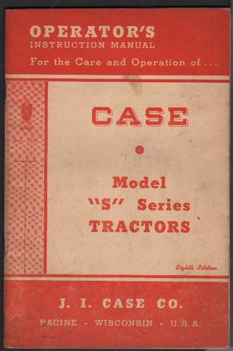 Original operators instruction - original,