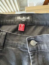 Bull-it Titan Straight Covec Denim Jeans Motorbike Motorcycle - Grey