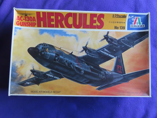 Italeri lockheed ac 130a - italeri, ac-130a