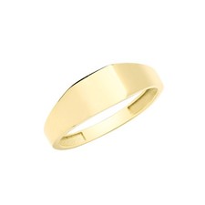 Signet & Sovereign Ring 9ct Carat Yellow Gold Men/Ladies