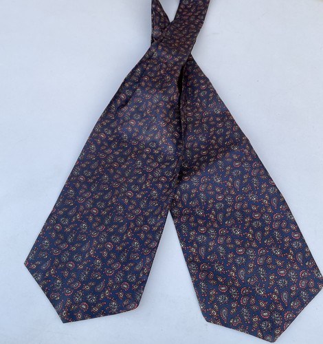 Men vintage cravat - men’s, blue
