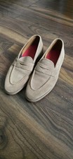 Grenson Lloyd Suede Penny Loafer UK Size 6