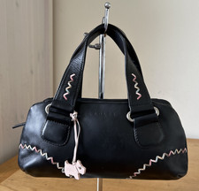 Black Leather Radley Handbag
