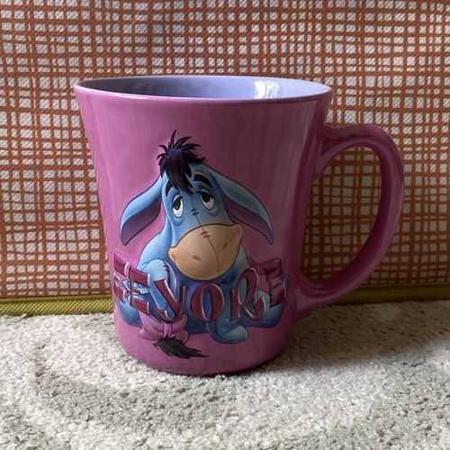 Disney store eeyore mug - "eeyore", pink