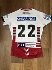 Wigan Warriors RLFC Match Worn Rugby League Shirt 2020
