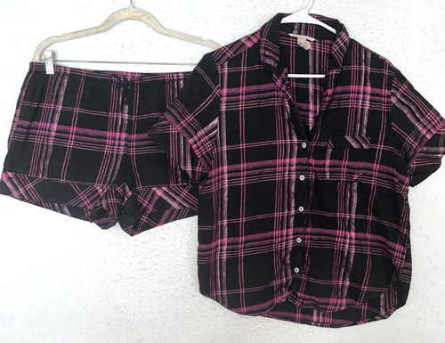 Victoria secret 2pc flannel - victoria,
