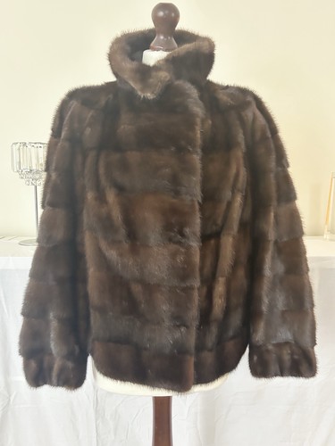 Genuine mink jacket size 8 - mink,