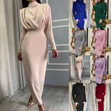 Womens High Neck Long Sleeve