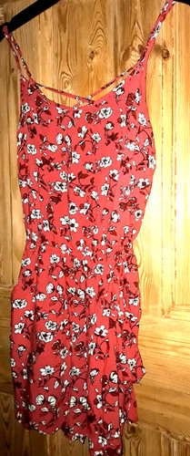 Ladies red summer - h&m, dress