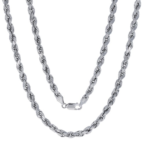 10k white gold mens 5mm - white,