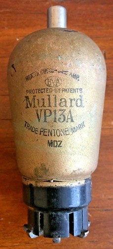 Mullard vp13a ct8 base - mullard,