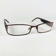 RED OR DEAD eyeglasses SATIN BROWN RECTANGLE glasses frame MOD: 34 24882231