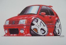 Peugeot - Classic Car Art