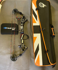 Kinetic Static Compound Bow, sight, rest & competition bag (RH ~44lb over cams)