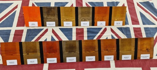Exterior wood stain various - stain,