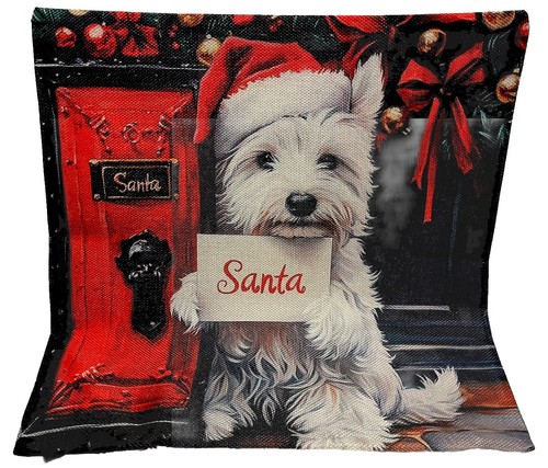 Westie terrier holiday double - holiday,