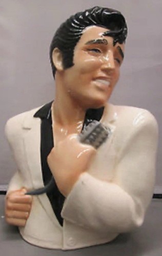 Elvis presley clay art 1987 - elvis,
