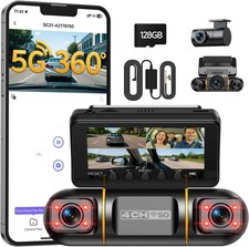 4 Channel Dash Cam 360° Front