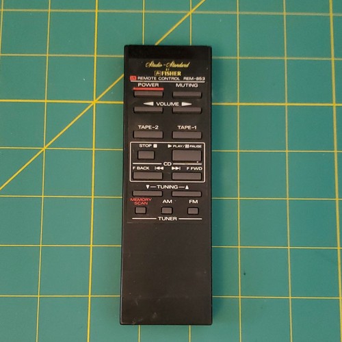 Fisher rem 862 wireless remote - fisher,