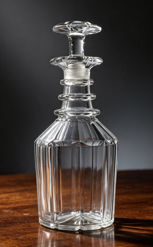 Georgian glass decanter 27kg - georgian, 1.27kg